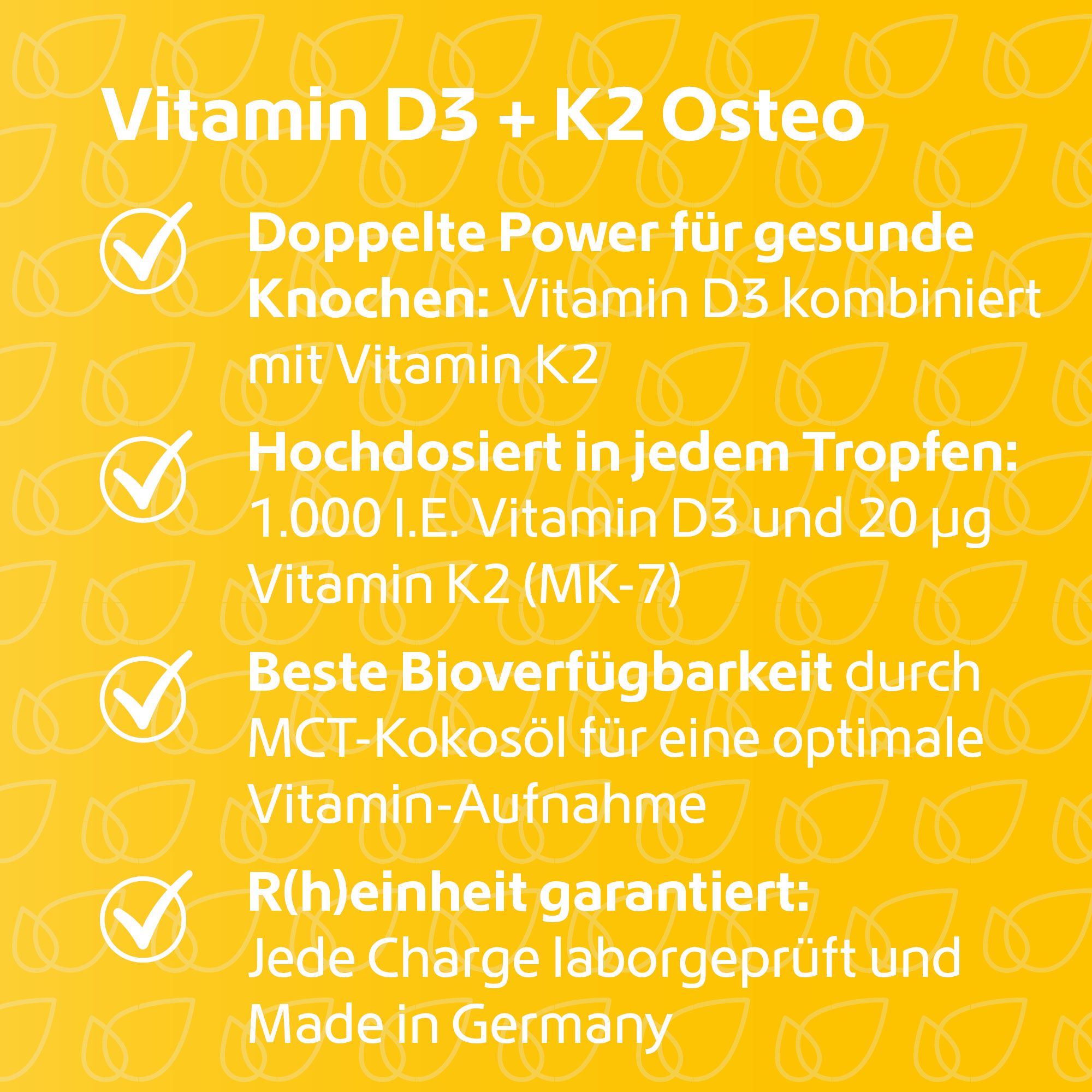 R(h)ein Nutrition Vitamin D3 + K2