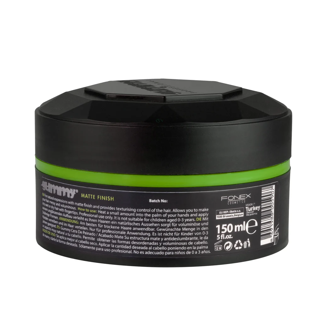Gummy Styling Wax Matte Finish (150 ml)