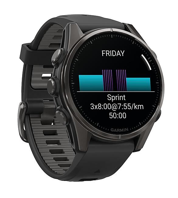 GARMIN - MONTRE GPS FENIX 8 - 43 mm SAPPHIRE AMOLED