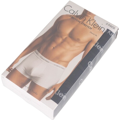 Calvin Klein Jeans - Paquete De 5 Troncos De Baja Altura Negro