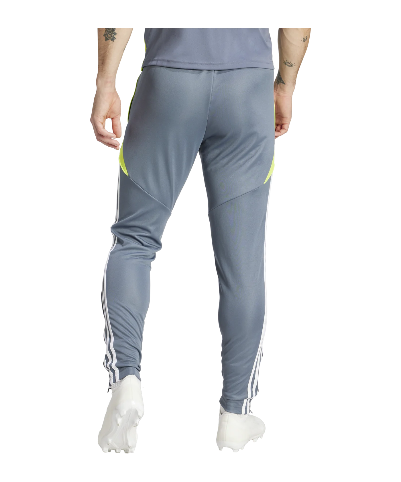 adidas Tiro 24 Trainingshose Grau Gelb