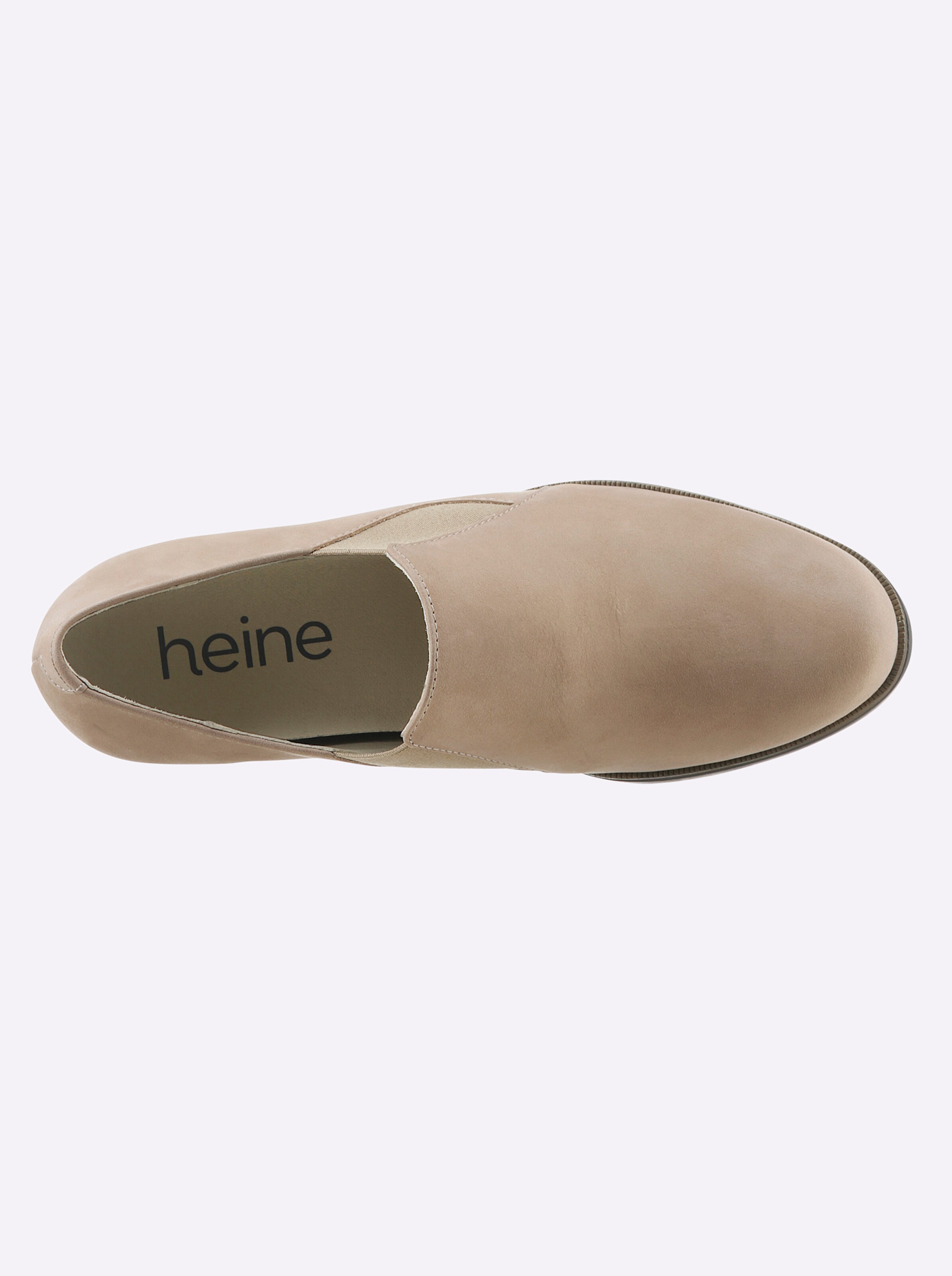 heine Hochfrontpumps in taupe