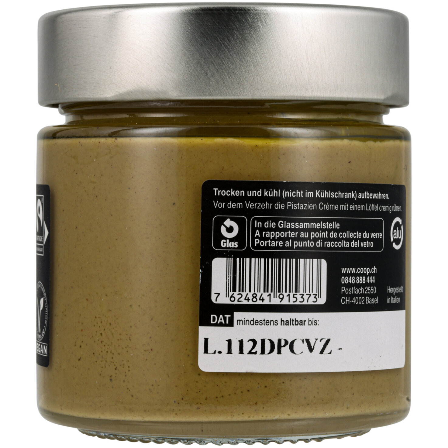 Fine Food Fairtrade Pistazien Crème
