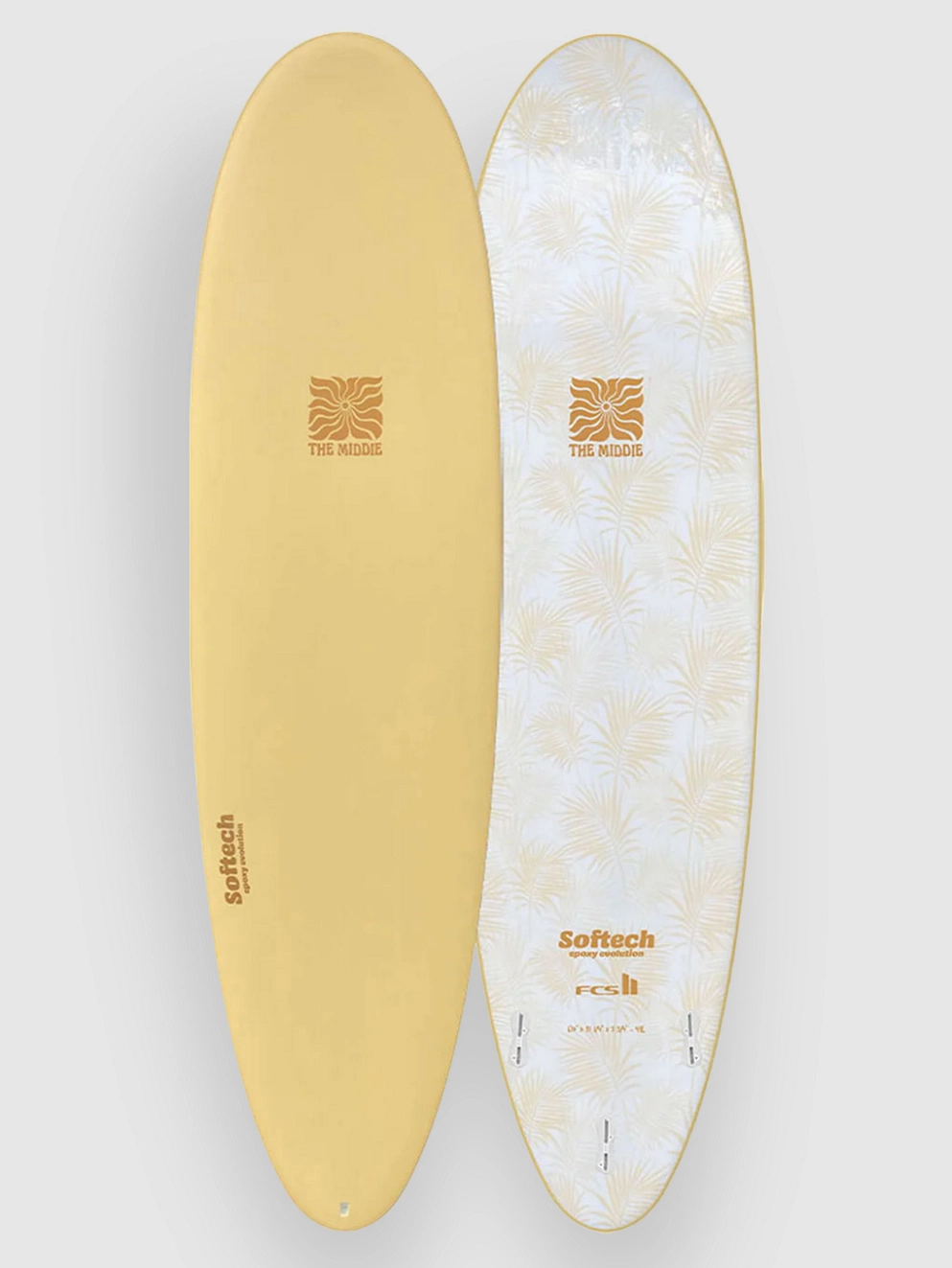 Softech Middie Butter Palms 6'10 Surfboard bitter palms