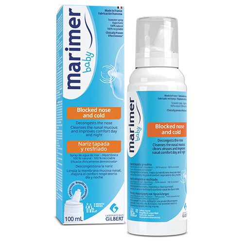 Spray Infantil Congestión Nasal y Resfriado Higiene nasal