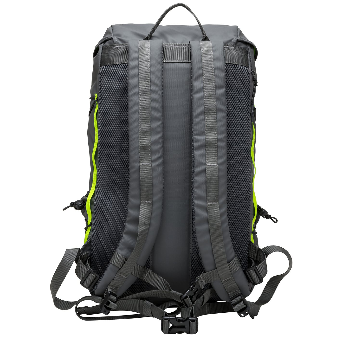 Elliker Wharfe Flap Over Backpack 22L greyneon