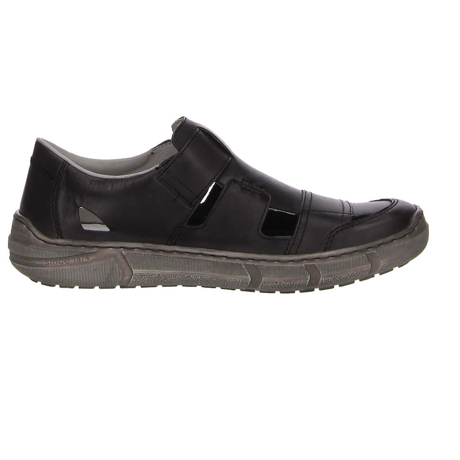 Rieker Slipper grau grau