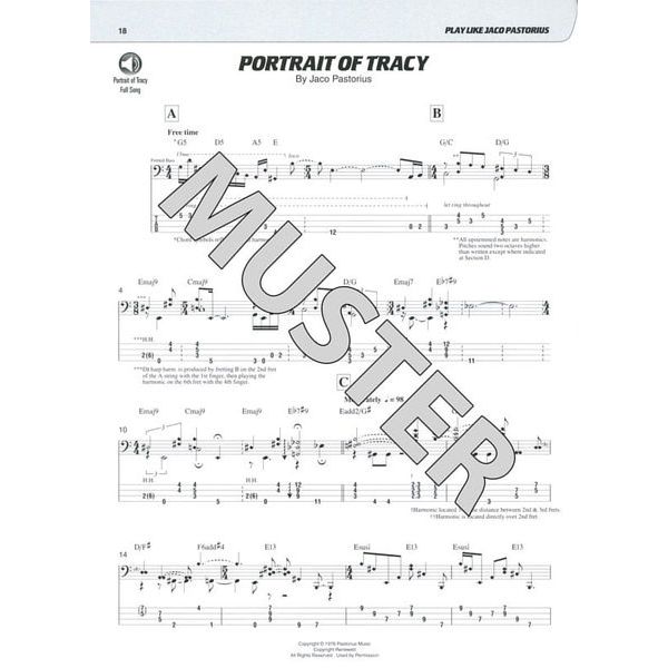 Hal Leonard Play Like Jaco Pastorius