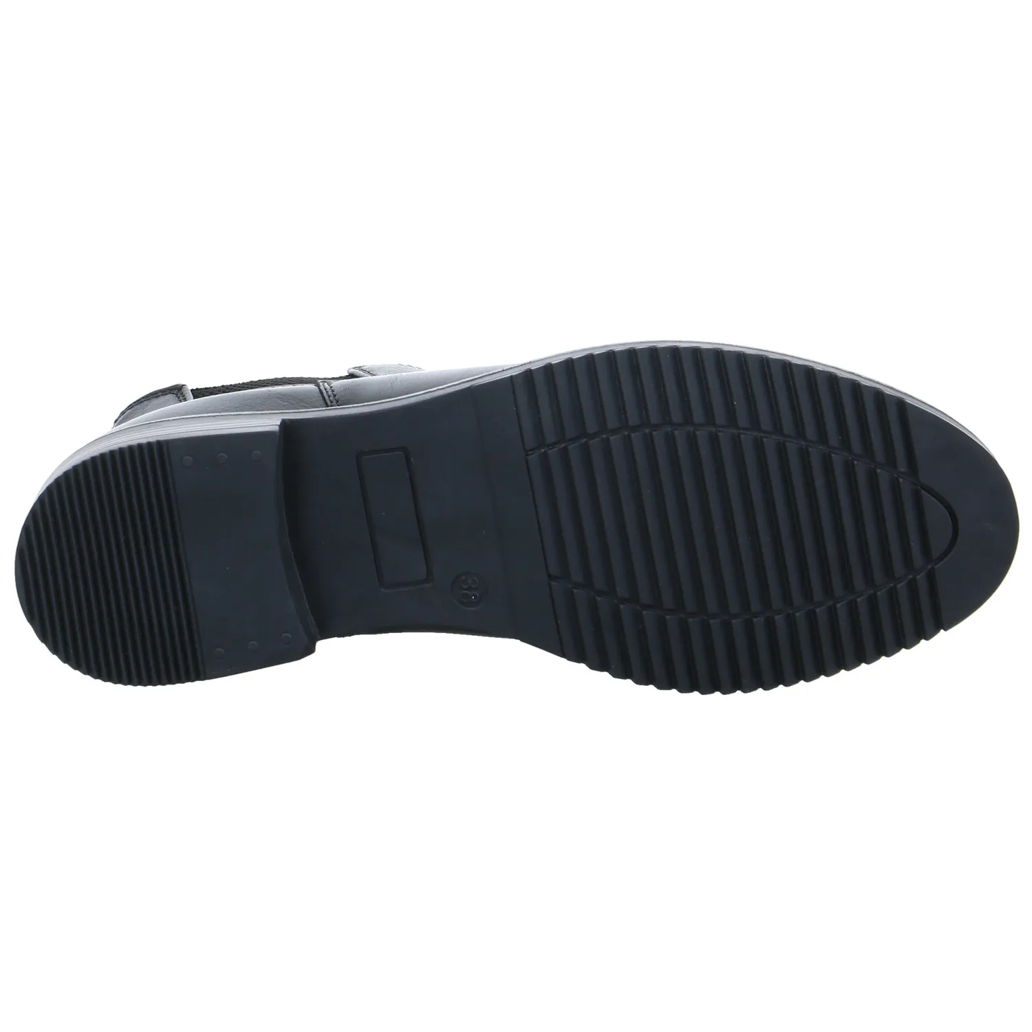 SCHUHENGEL Boot Schwarz Leder
