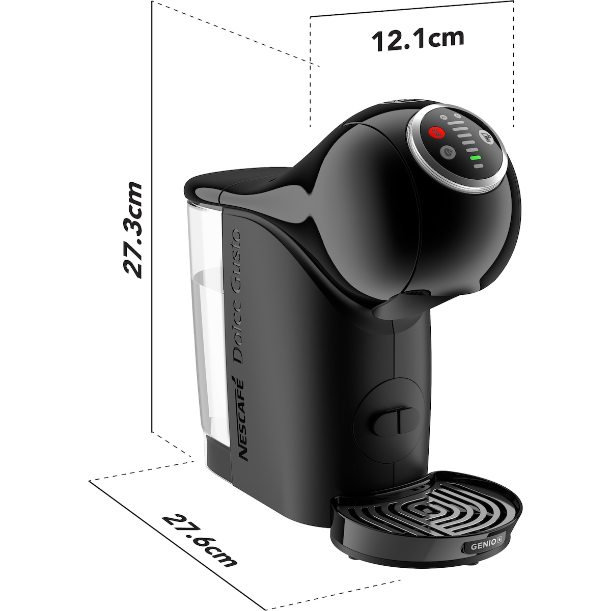 Nescafé Dolce Gusto Genio S Plus kapselmaskin Starbucks-samlepakke