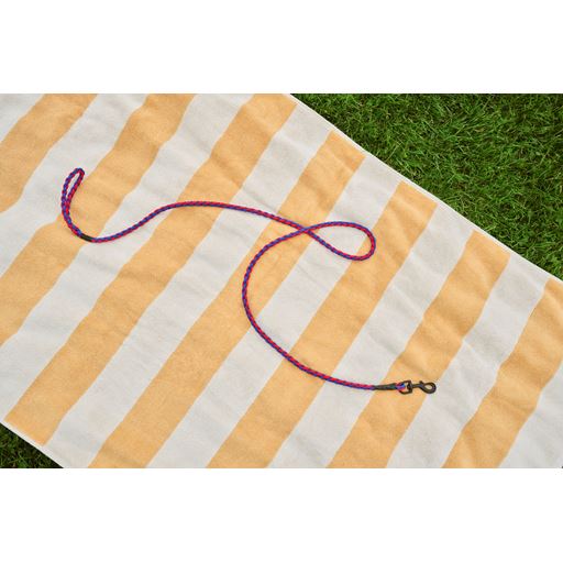 HAY Dog Braided Hundesnor, Red/Blue