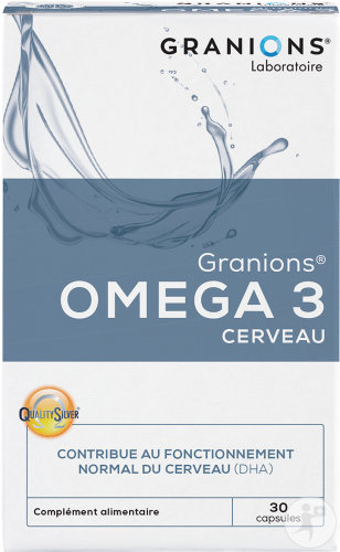 Granions Omega 3 Cerveau 30 Capsules