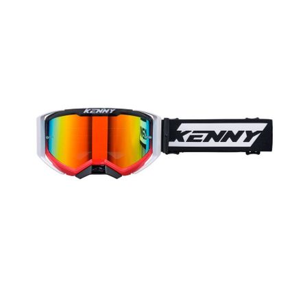 Masque cross Kenny PERFORMANCE - LEVEL 2 2025 - Rouge / Blanc