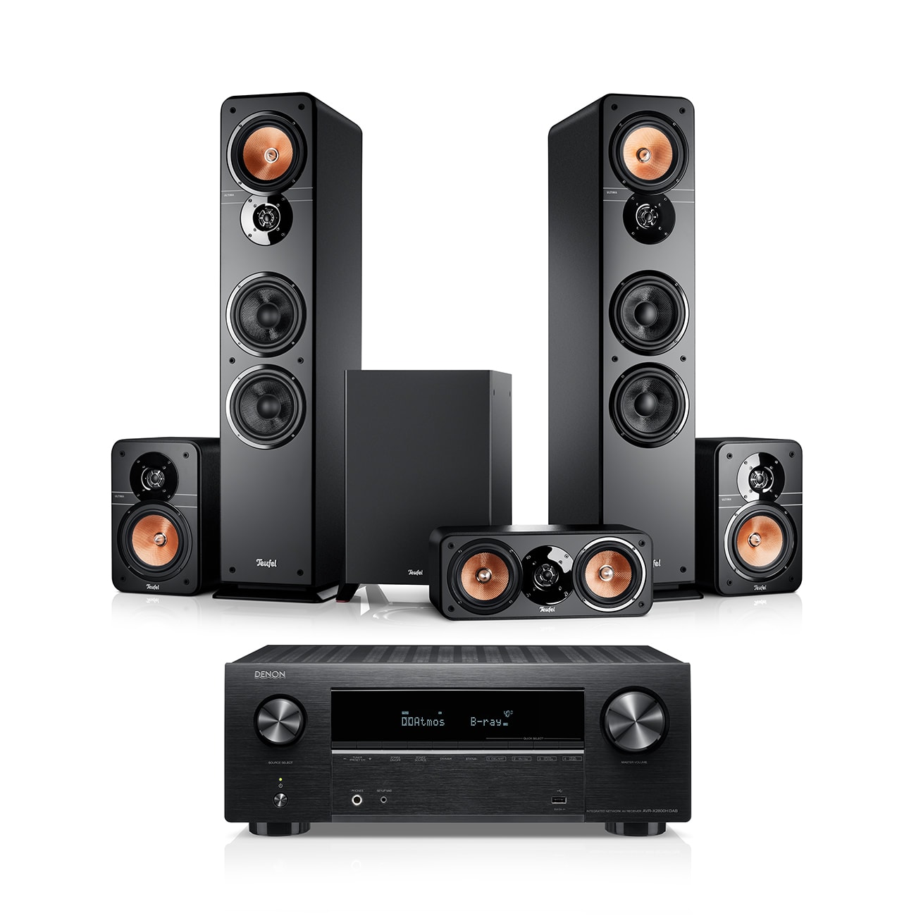 ULTIMA 40 Surround + DENON X2800H DAB