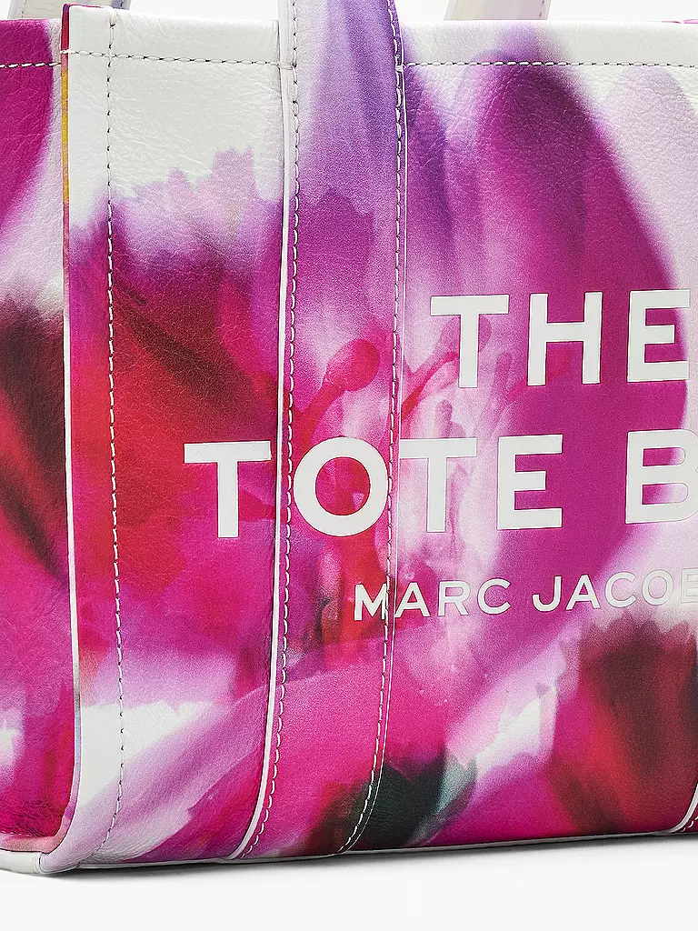 MARC JACOBS Ledertasche - Tote Bag THE SMALL TOTE weiss