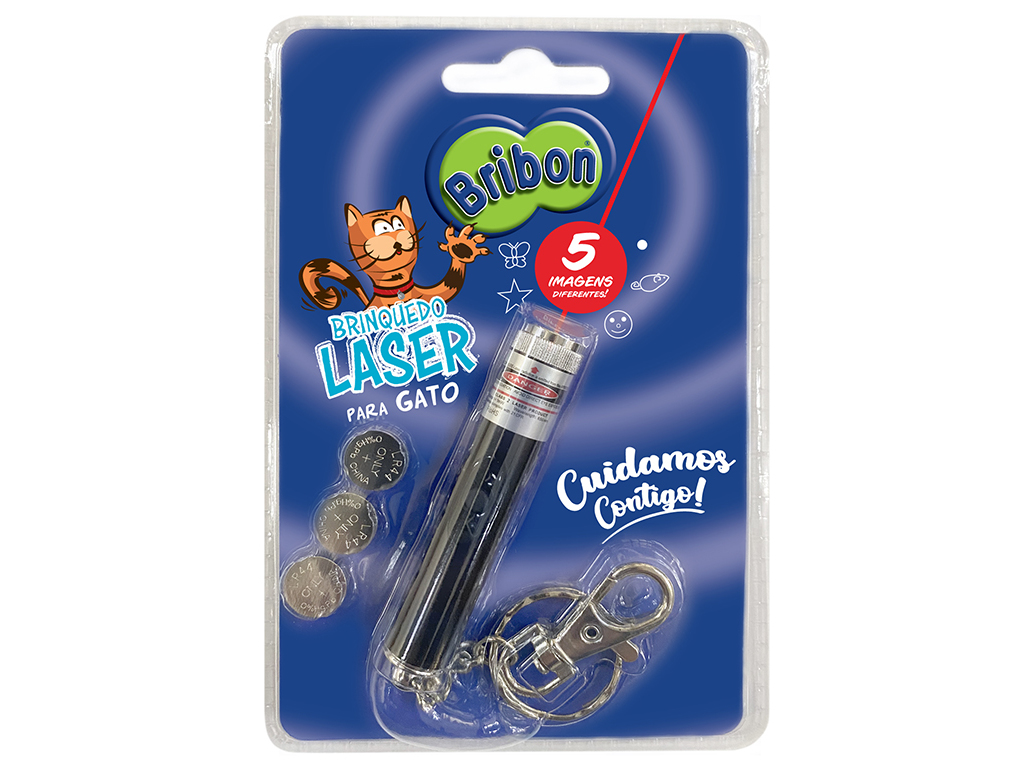 BRINQUEDO PARA GATO BRIBON LUZ 5 EM 1