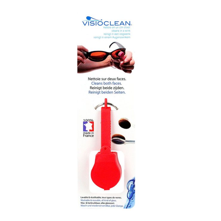 Pince lunettes rouge