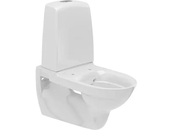 IFØ Ifö Spira Rimfree hængekombinationstoilet - helt uden skyllekant - 4/2 liter skyllevolume