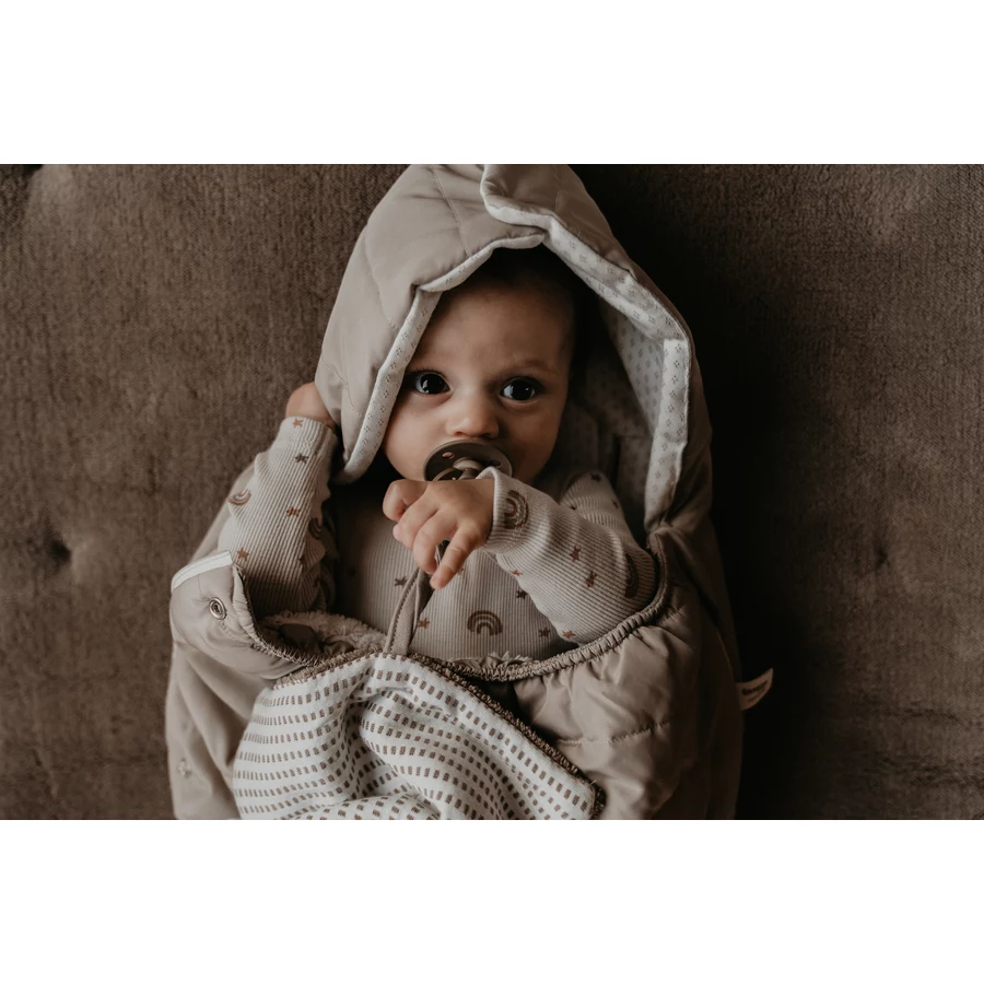 Snoozebaby ORGANIC Comfort Toy - sweet dreaming, Warm Brown