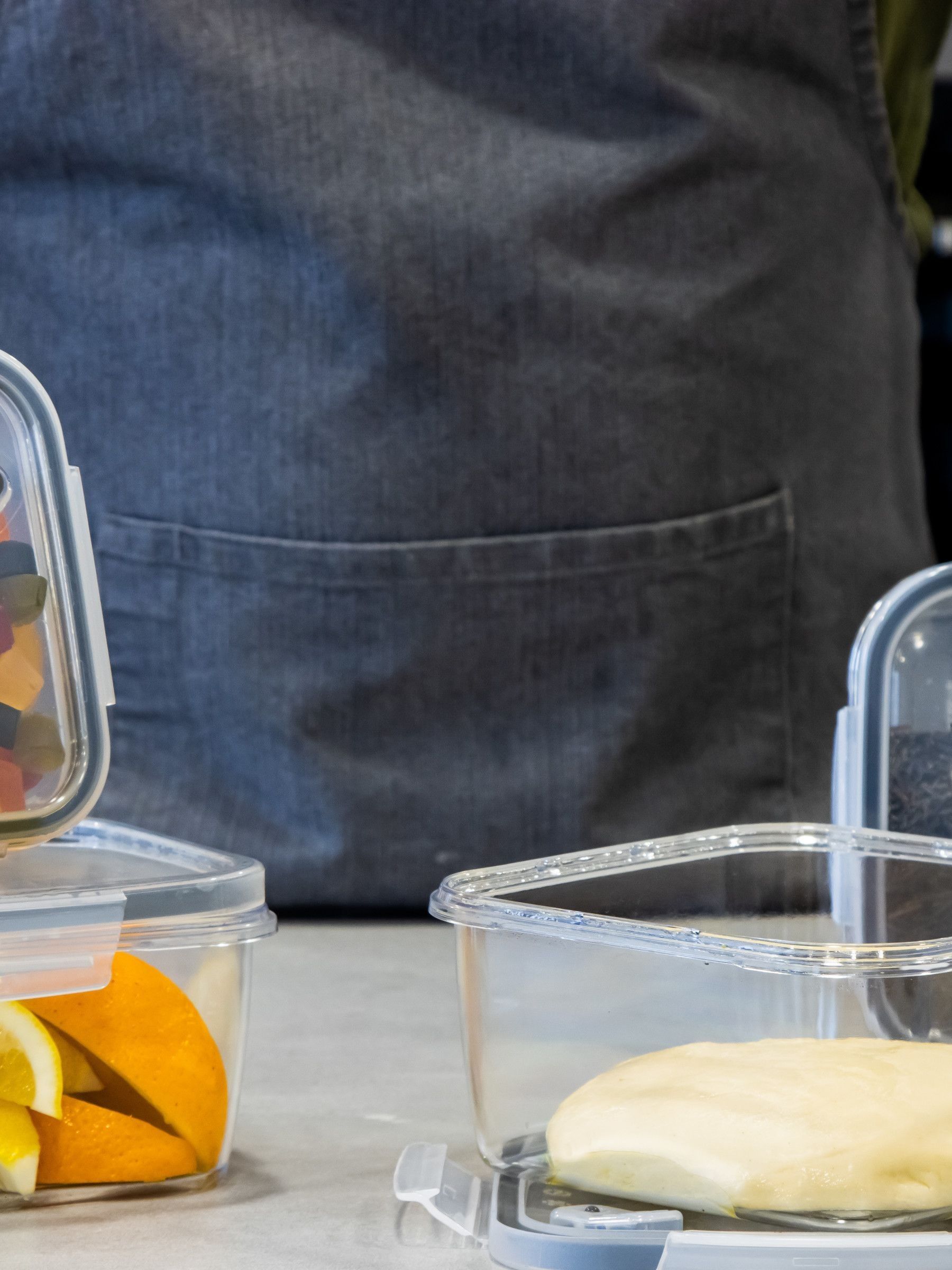 Masterclass 4 stuks slimme klikbare bewaarbakjes