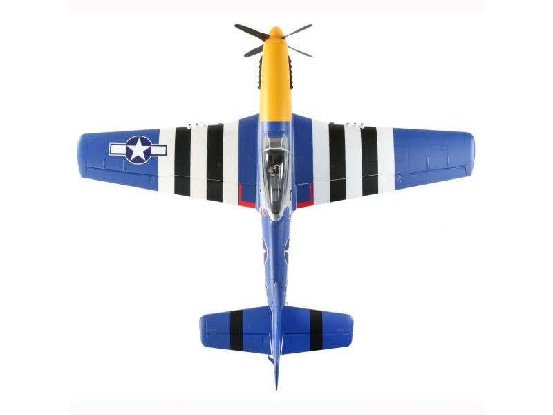 E-flite Flugzeug P-51D Mustang 1500 mm BNF Basic Warbird