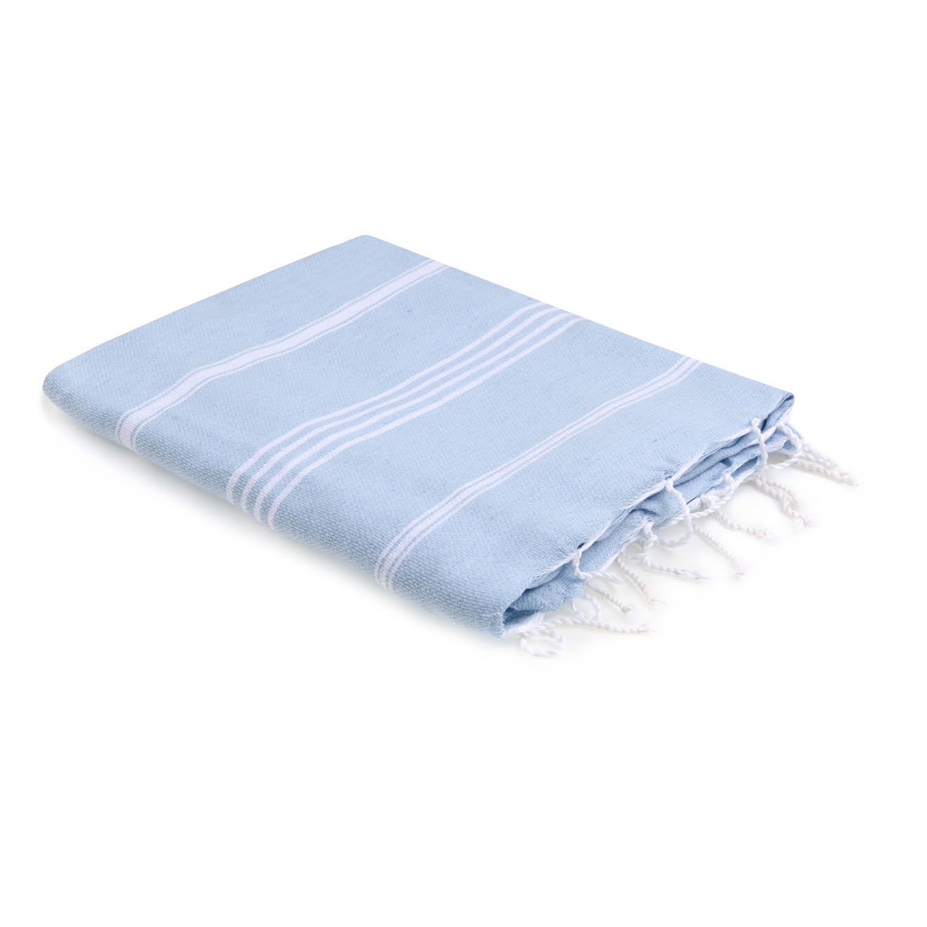 Febronie Fouta Classique Mykonos bleu pâle - 100x200 cm