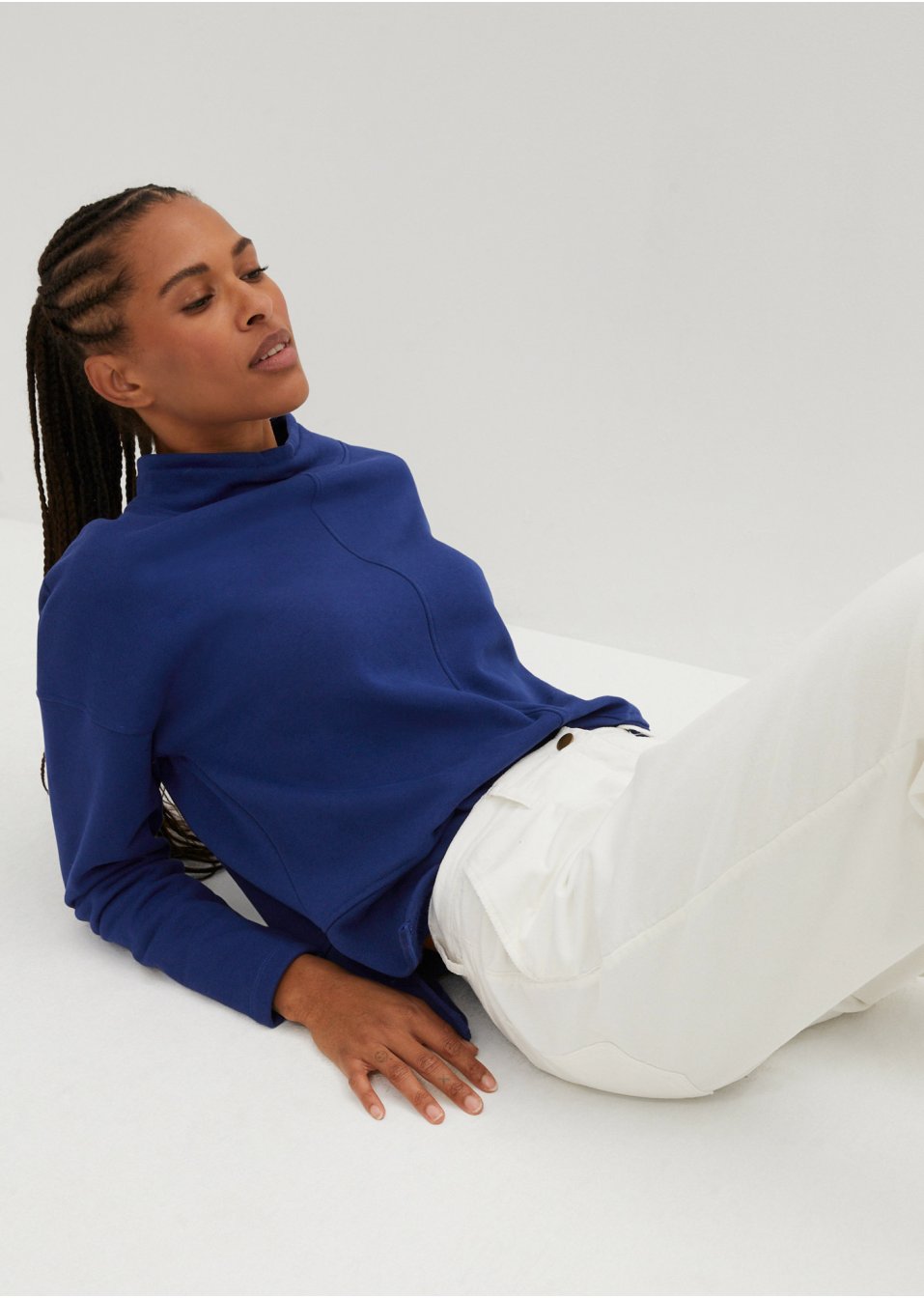 Pantalon velours côtelé Balloon-Fit