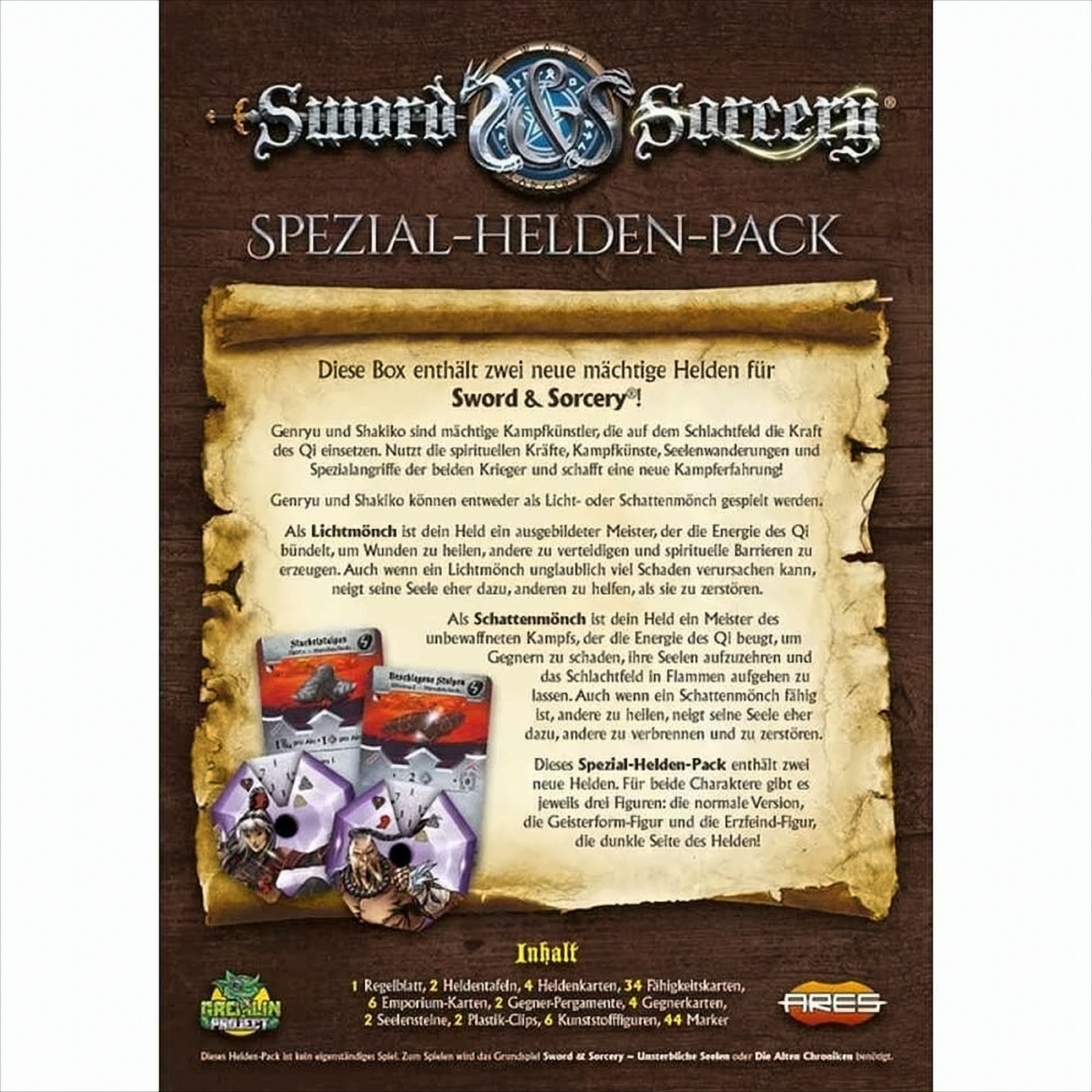 Ares Games - Sword & Sorcery - Genryu/Shakiko