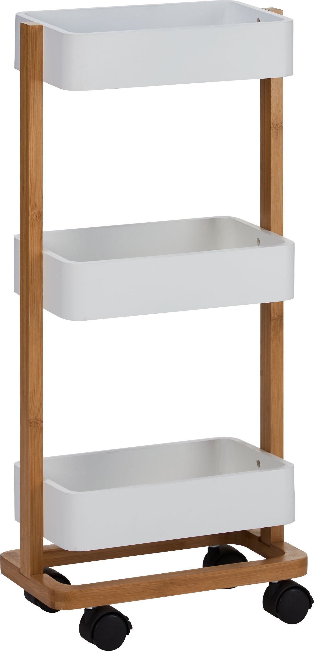 JOE Rollwagen - Bambus / B: 31.5 cm x T: 18.0 cm x H: 67.0 cm