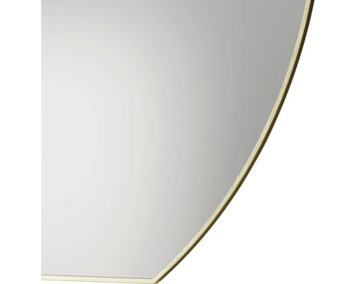 Spiegel DSK Picasso goud Omega vorm 90 x 100 cm