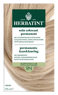 Herbatint Permanente Haarkleuring 9N Honingblond 170ML