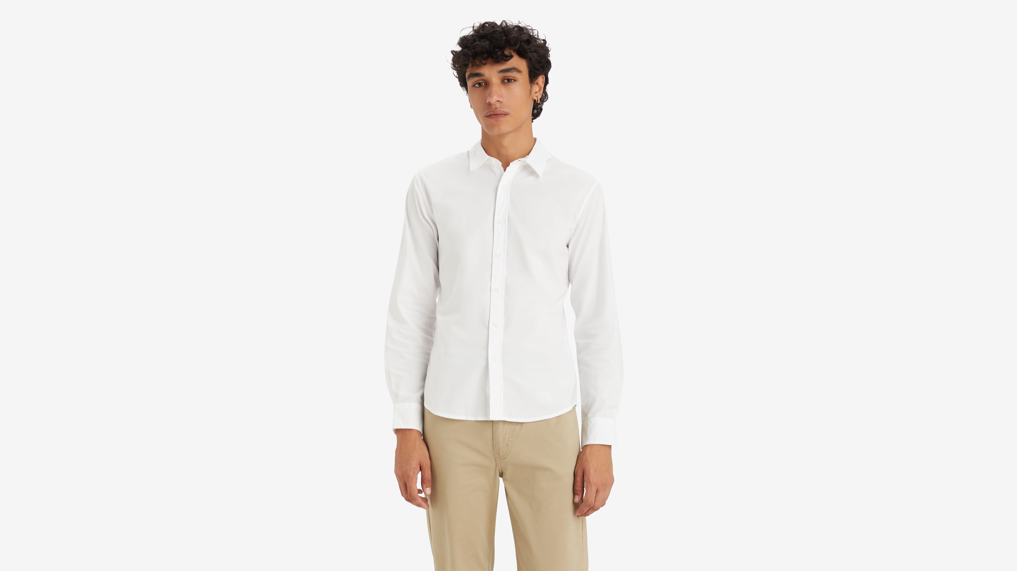 Chemise manche longue Housemark - Bright White - Blanc