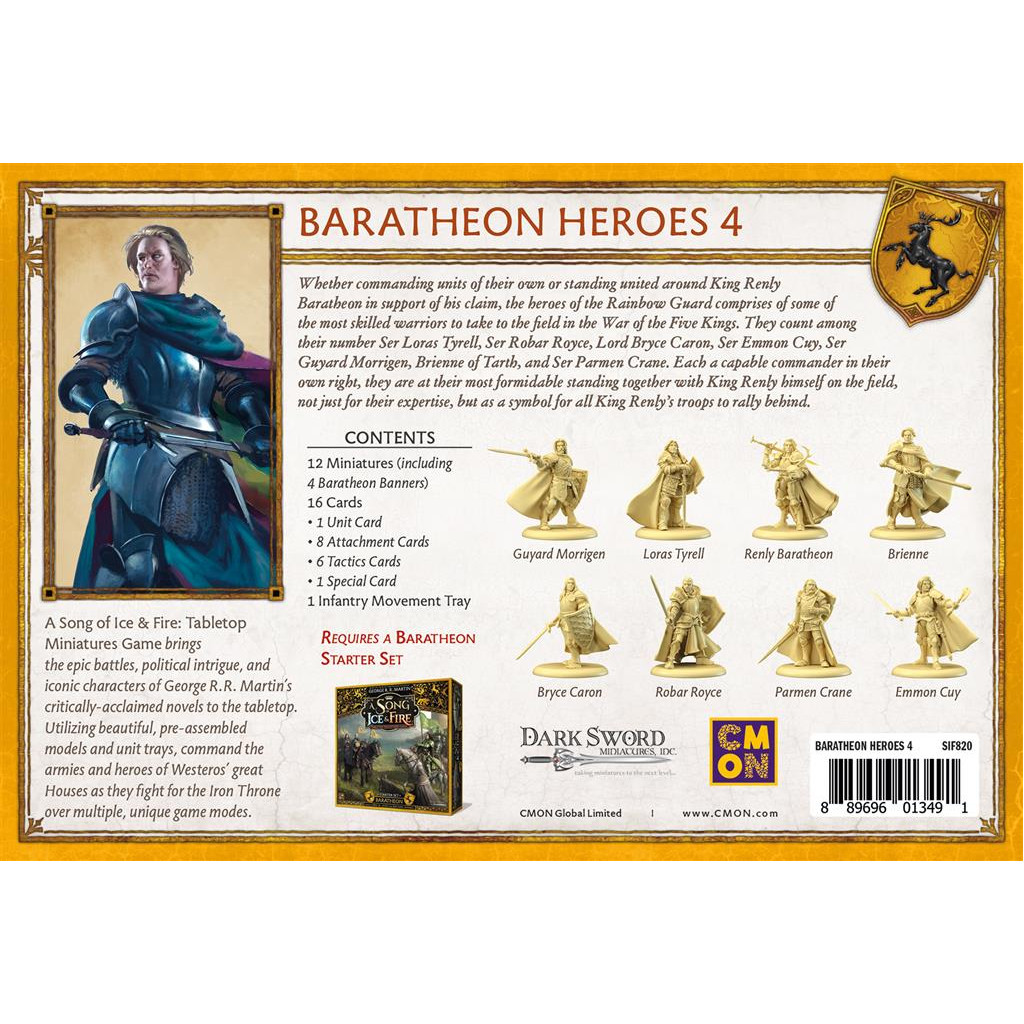 Le Trône de Fer : le Jeu de Figurines - Héros Barathéon 4