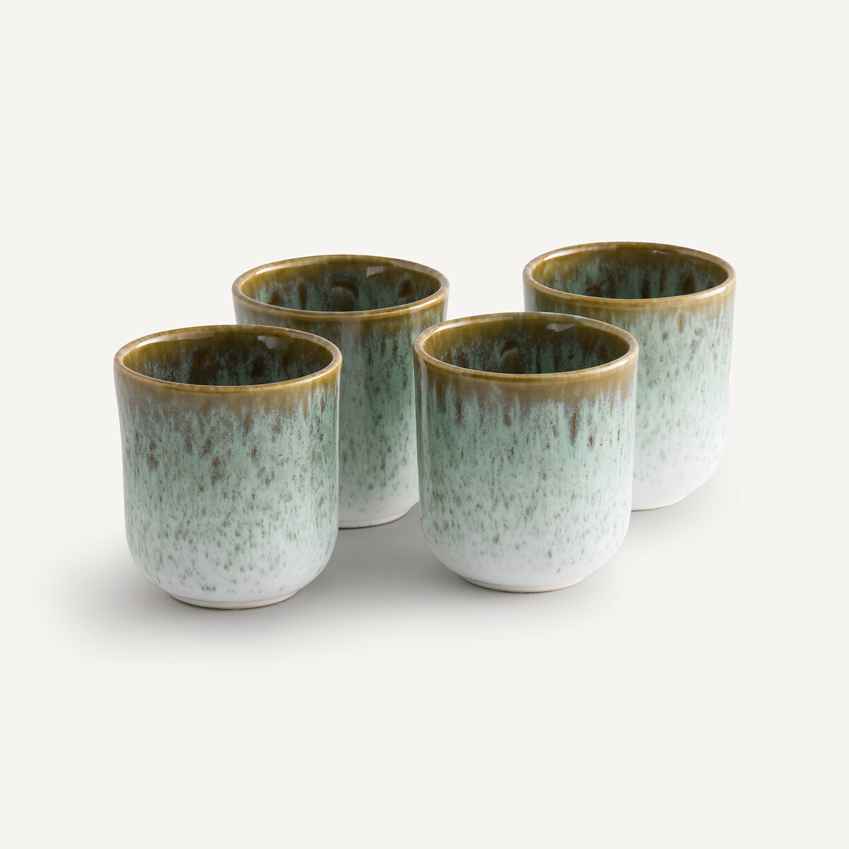 AM.PM<br>Conjunto de 4 xícaras de barro esmaltado, Fara