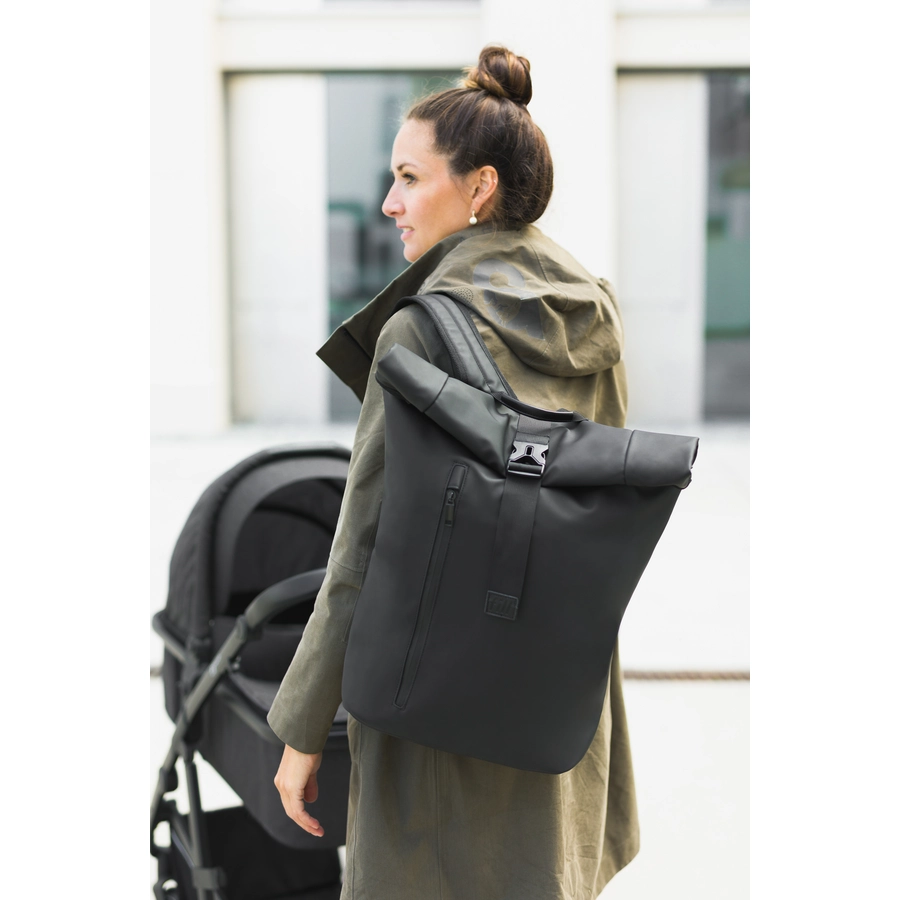Fillikid Wickelrucksack Oslo schwarz