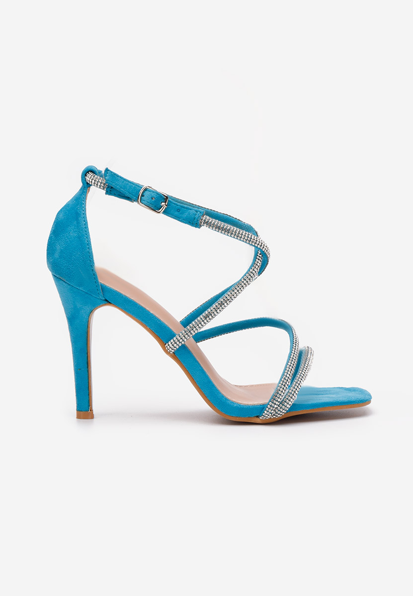 Sandales élégantes femme bleus Aleena