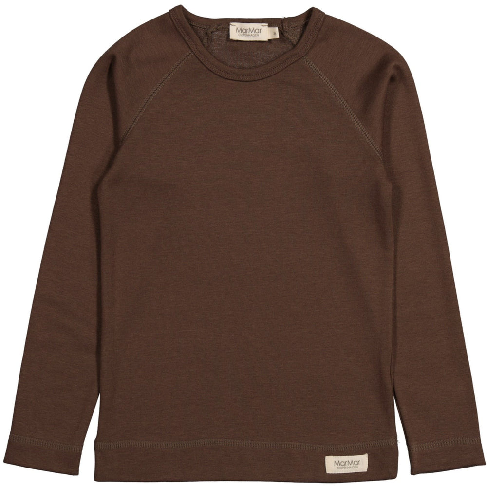 Køb MarMar Base Layer Deep Choco Base Tee LS