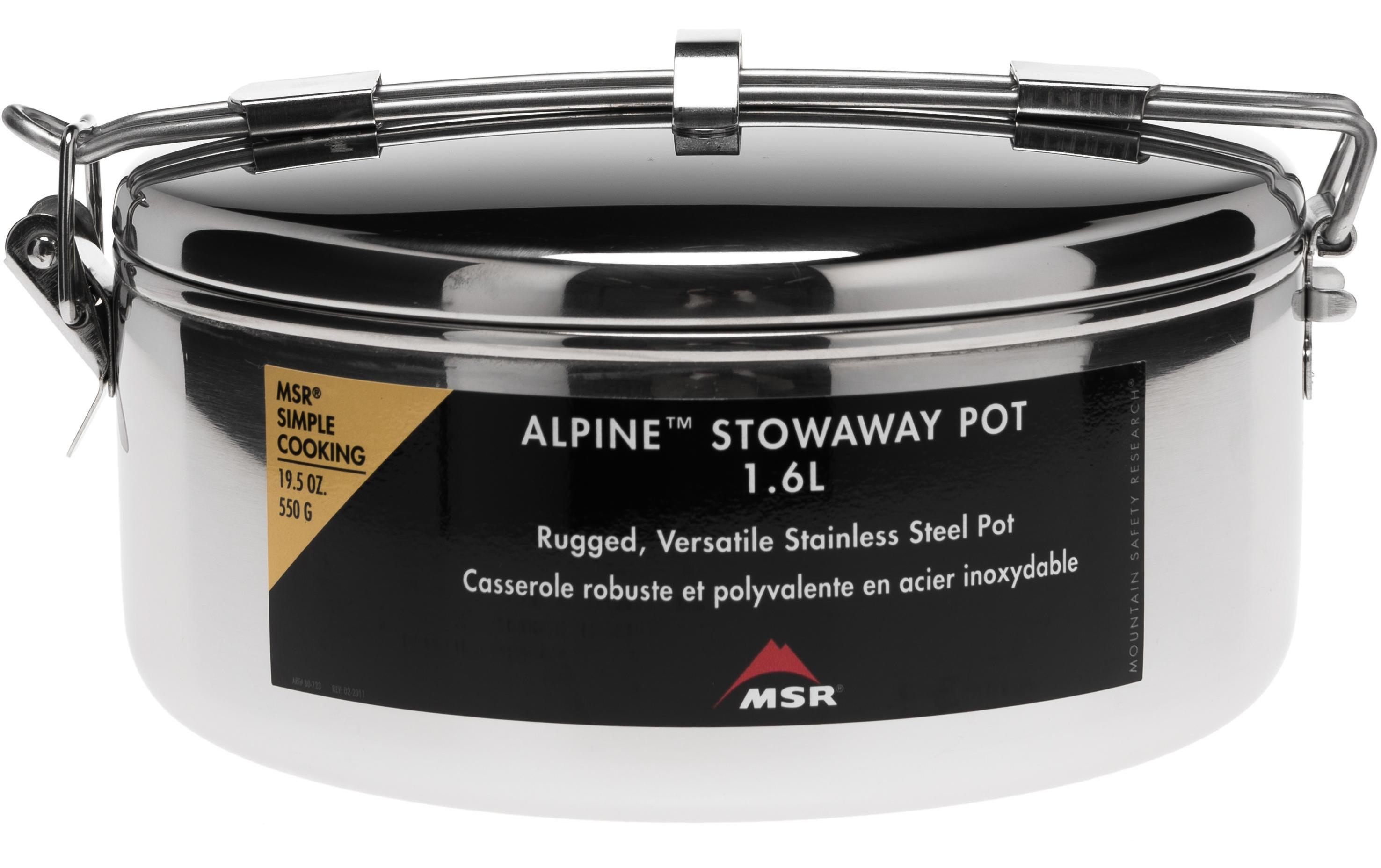 Topf Alpine StowAway Pot 1.6 lKochgeschirr