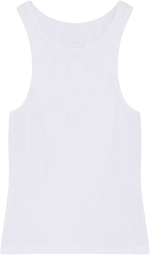 2NDDAY 2ND Purity TT - Daily Cotton Rib Brilliant white