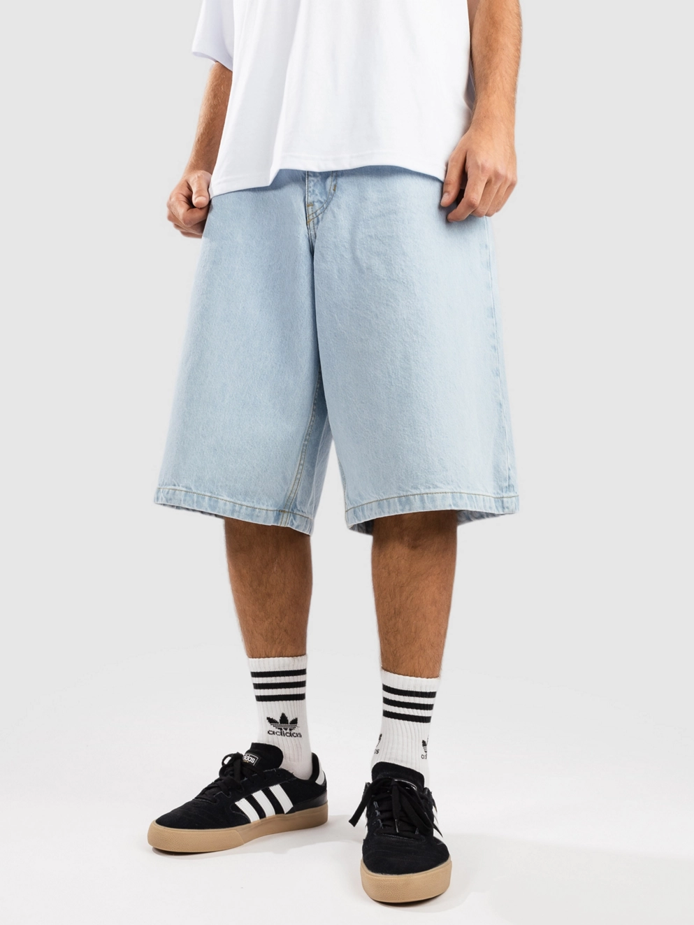 REELL Belmont Shorts origin light blue
