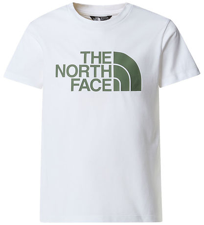 The North Face T-Shirt - Easy - Weiß/Ente Green