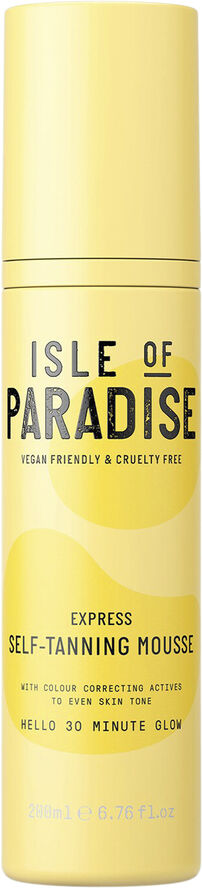 Isle of Paradis Express Self-Tanning Mousse - Body self-tanning sun care