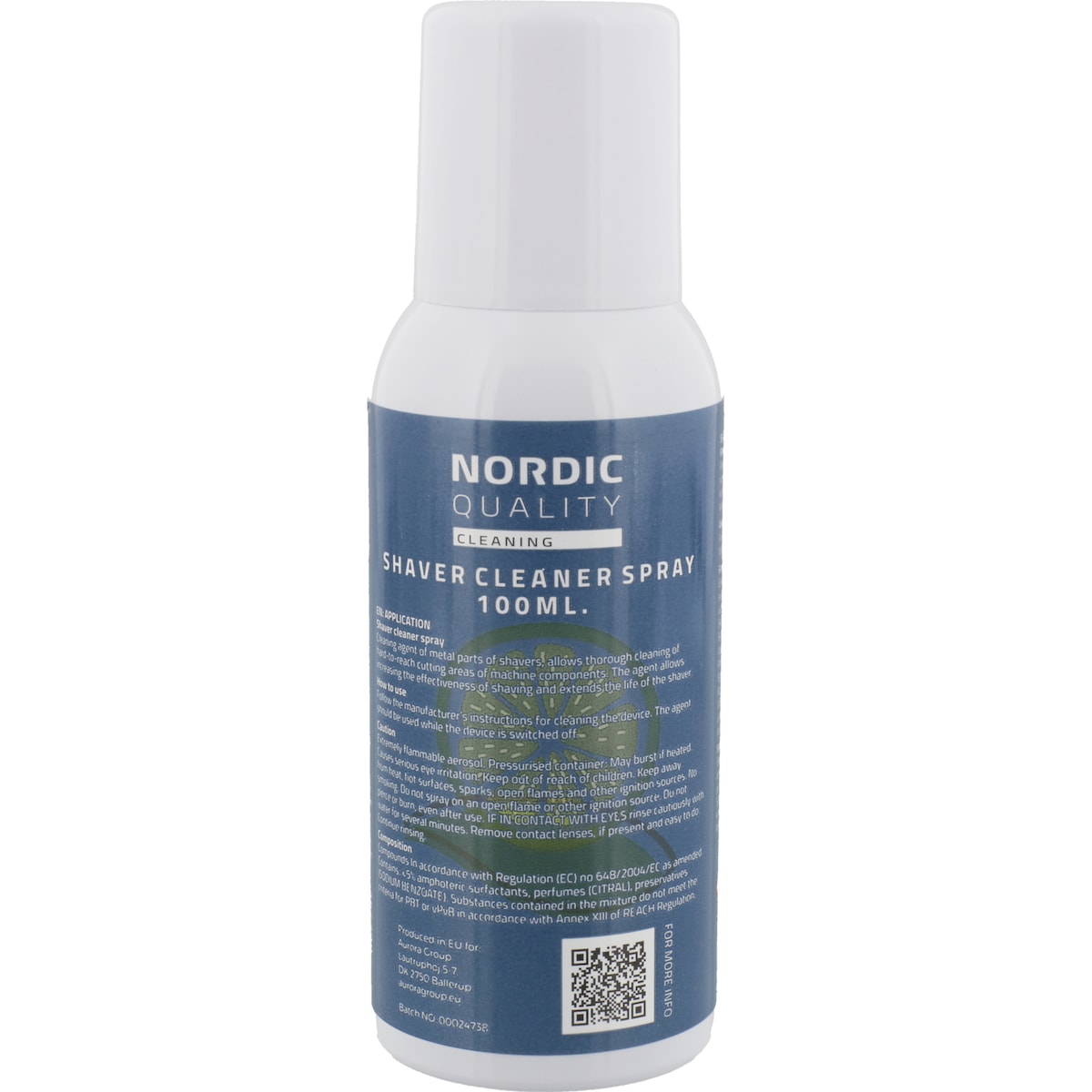 Nordic Quality rensespray til barbermaskin NQ352799