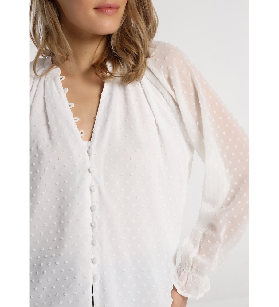 Victorio & Lucchino, Camisa de Manga Comprida V&L 131586 Branca