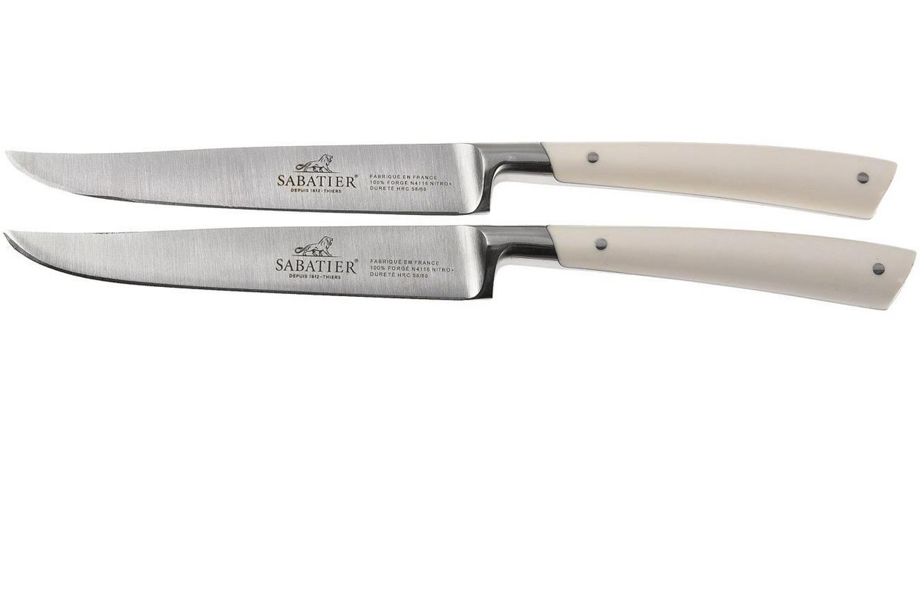Lion Sabatier Edonist Perle steakmessenset 2-delig, wit, 808281