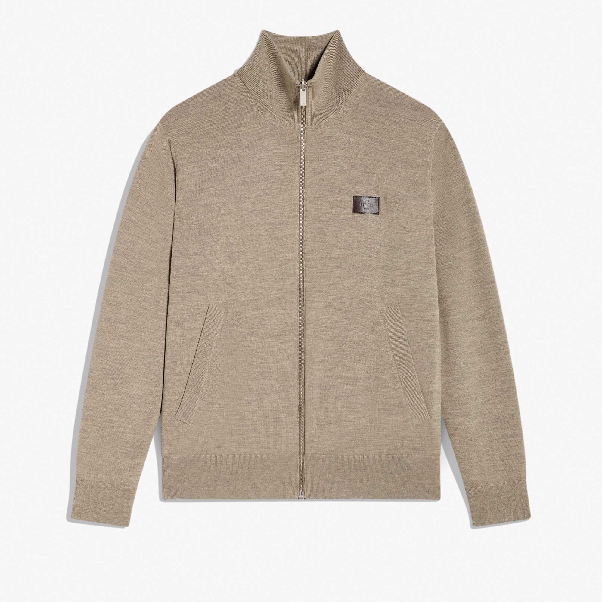 Blouson Reversible En Laine