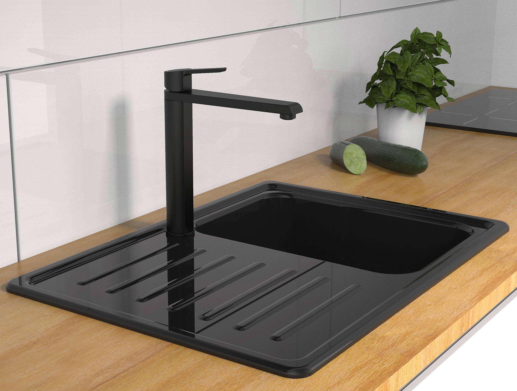 Schütte Spültischarmatur »VITA« 360° schwenkbarer Wasserhahn Küche, Mischbatterie