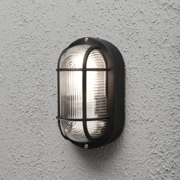 Konstsmide wandlamp Elmas zwart E27