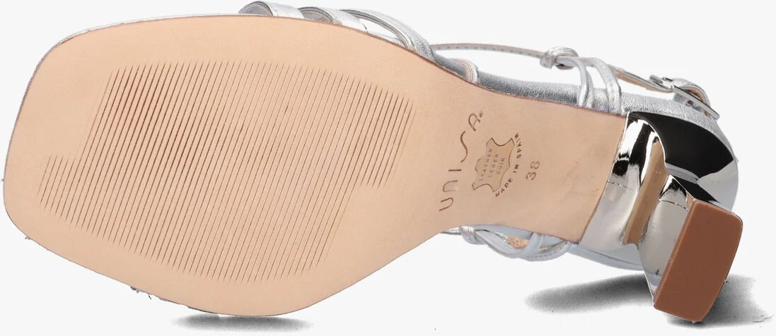 UNISA zilveren unisa sandalen snob