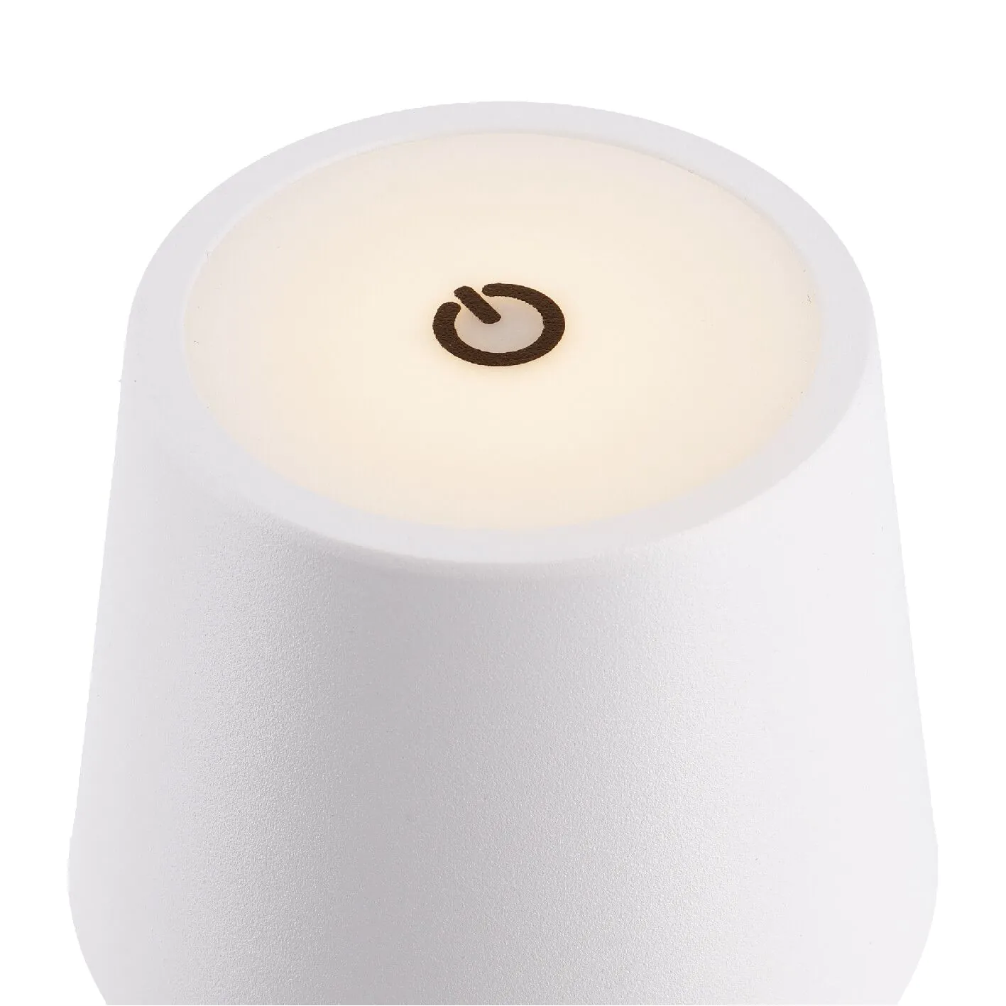 LED-Tischlampe Akku, weiß, 28 cm